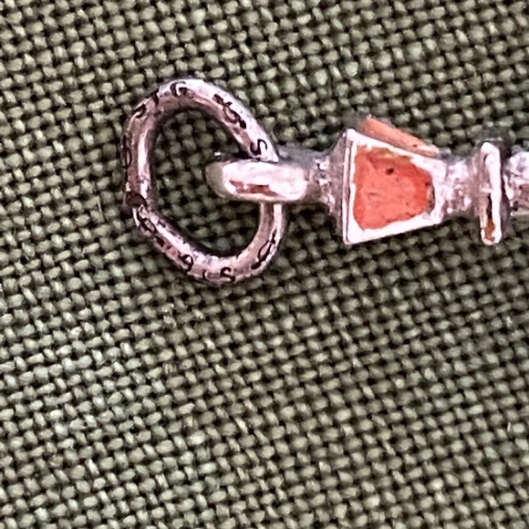 VTG I Sterling Enameled Lush On Lamppost Charm - Picture 2 of 16